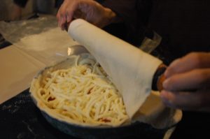 Pizza Pie Top Crust Photo