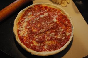 Pizza Pie Uncooked Photo