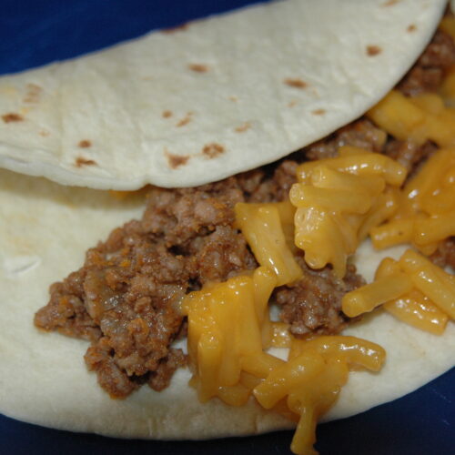 Crazy Teenage Mac-n-Cheese Taco